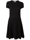 lace detail flared dress