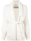 belted cardigan 
