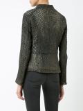 perforated detail jacket