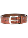 lizard skin effect belt 