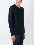 ribbed woven jumper