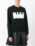 logo print sweatshirt