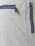 gathered ankle track pants