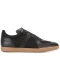 textured panelled sneakers