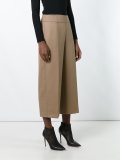 front pleat culottes