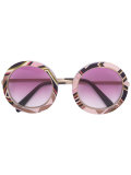 round frame sunglasses 