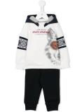 wolf print tracksuit set