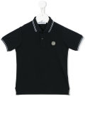 logo patch polo shirt 