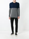 colour block jumper