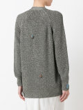 gemstone buttoned cardigan 