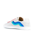 wave pattern sneakers