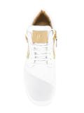 mini logo plaque hi-tops