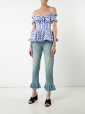 striped blouse
