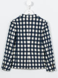 checked blazer