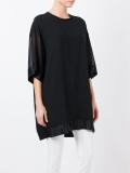 sheer sleeved top