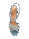 strappy heeled sandals