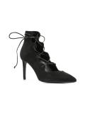 Paris lace-up pumps