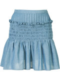 frill detail skirt