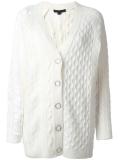 chunky knit cardigan