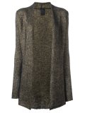 metallic cardigan