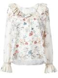 Skye floral print blouse
