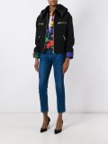 faux fur collar jacket