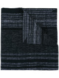 artisanal shawl with magnet fastening