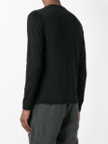Open seam sweater 