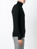 ribbed roll neck jumper