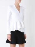 crepe wrap jacket