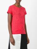 splatter print T-shirt 
