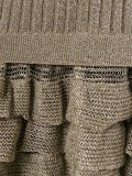 ruffled hem jumper