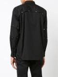 buttoned panel shirt