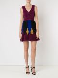 flared knit dress