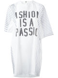 statement print T-short dress