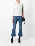 multi detail knitted top 