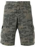 camouflage-print cargo shorts