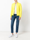 zipped padded jacket