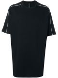 piped oversized T-shirt 
