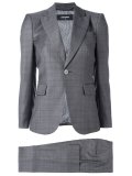 London checked three-piece suit