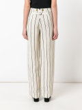 striped wide-leg trousers
