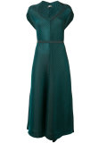 pleated dress