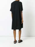 back collar dress