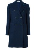 peaked lapel coat