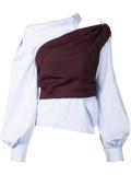 asymmetric blouse