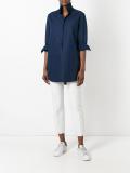 high standing collar shirt 