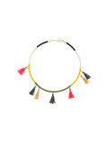 tassel detail choker