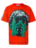 face print T-shirt