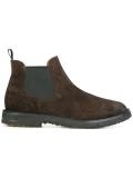 contrast panel Chelsea boots