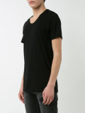 Slash scoop neck T-shirt